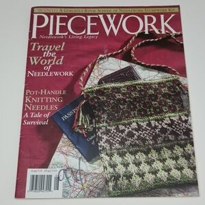 2/$15 Piecework Magazine July/August 2004 074820947555